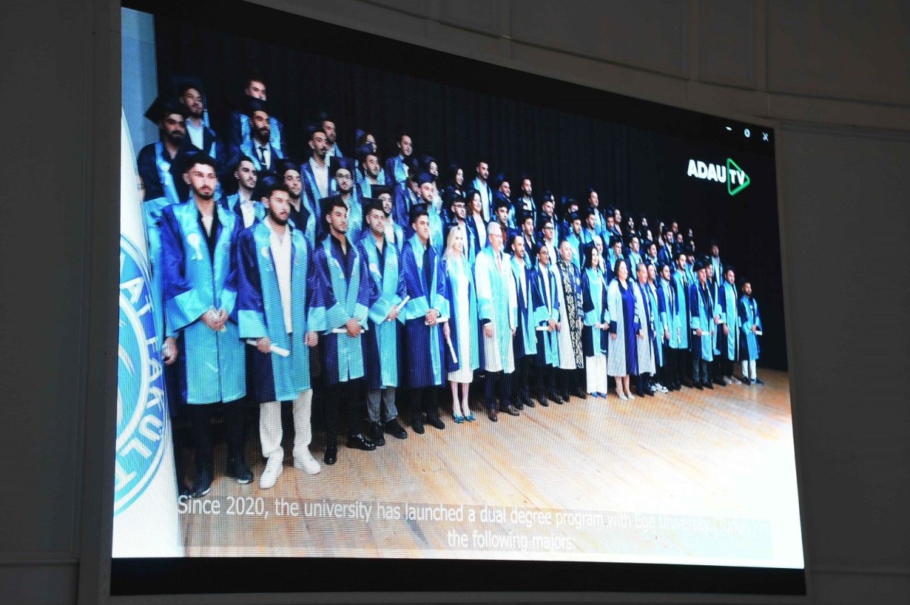 ADAU-da beynəlxalq konfransın açılış mərasimi keçirilib - FOTOLAR